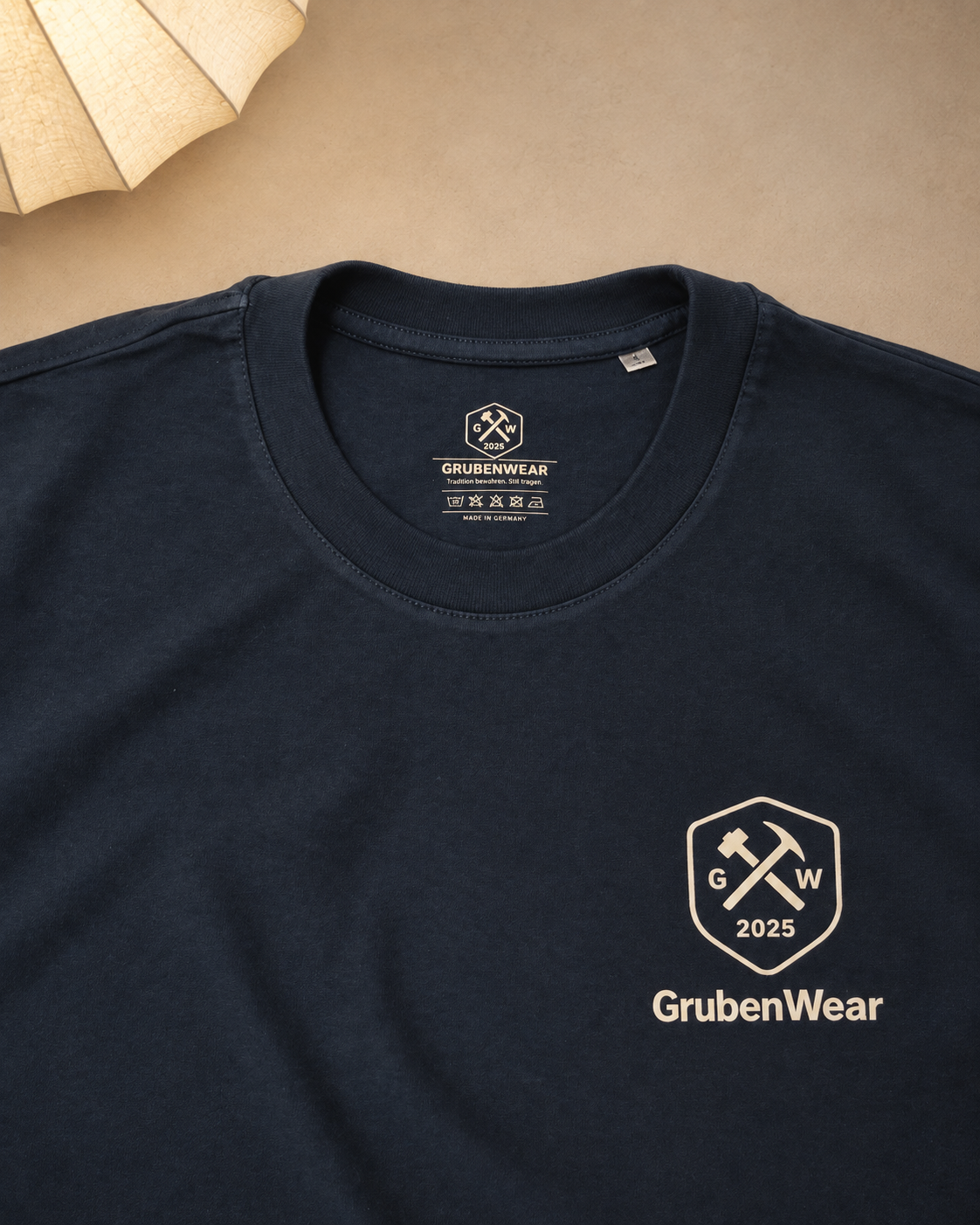 SCHICHTENDE – Tee | Kerle | Stahlblau