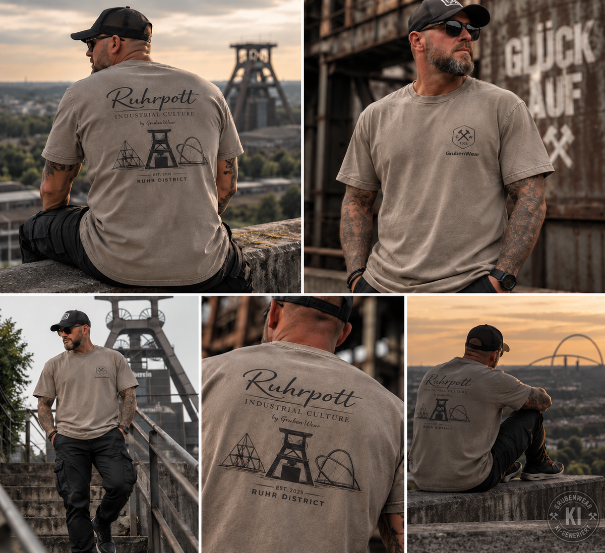 GERADEAUS – Tee | Kerle