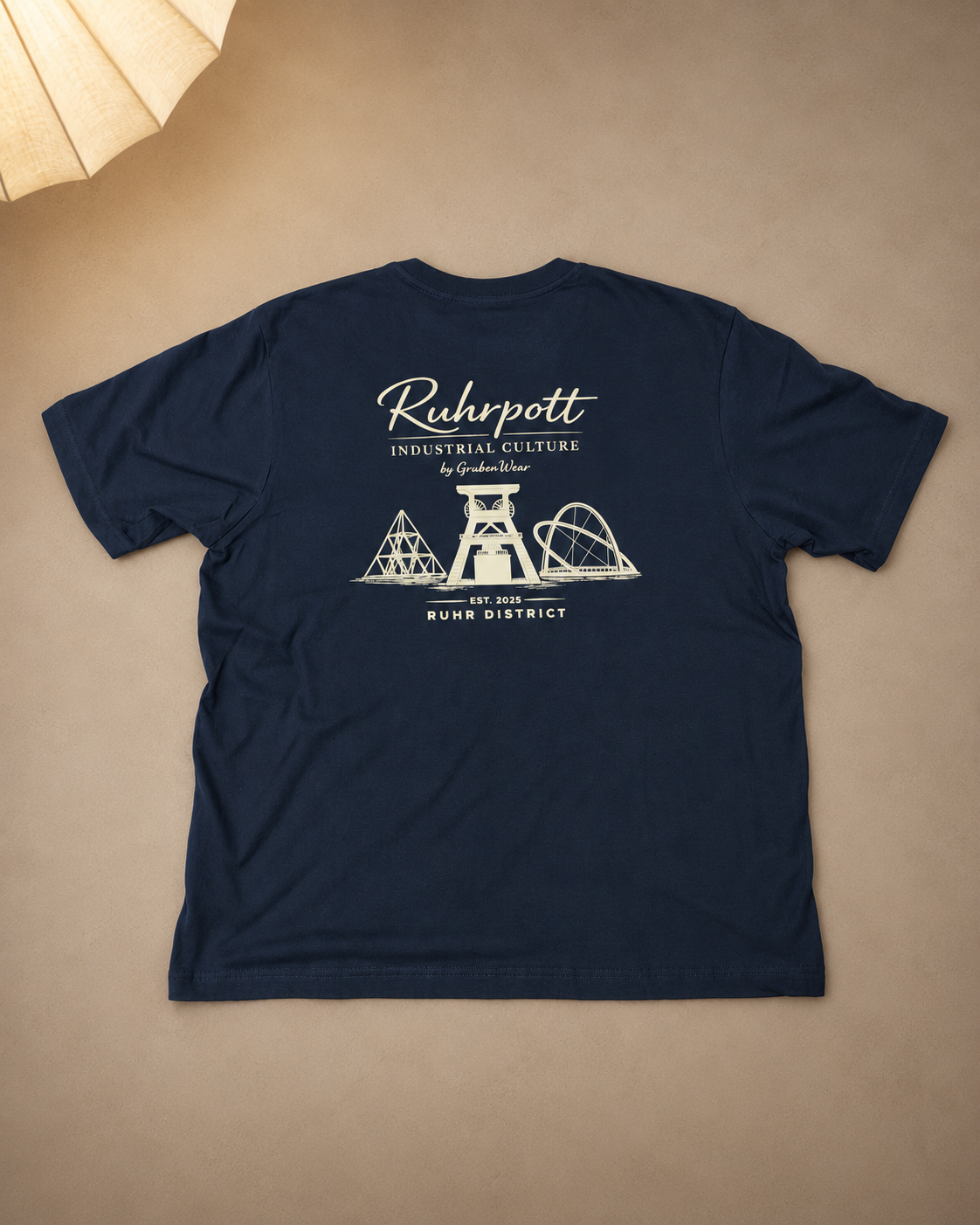 SCHICHTENDE – Tee | Kerle | Stahlblau